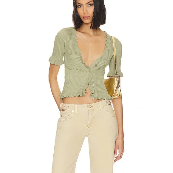 Lovers + Friends Carissa Ruffle Sweater - Picture 3 of 9